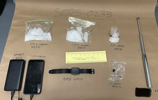 San Francisco Man Charged With Intent to Distribute Narcotics in Marin County Bust