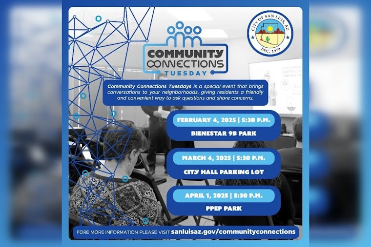 San Luis Invites Residents to 'Community Connections Meetings' in Parks for Casual Chats with City Officials