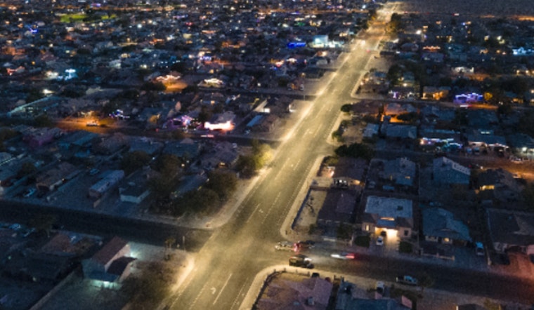 San Luis Streets Shine Brighter with New Streetlight Installation on 6th Avenue Corridor