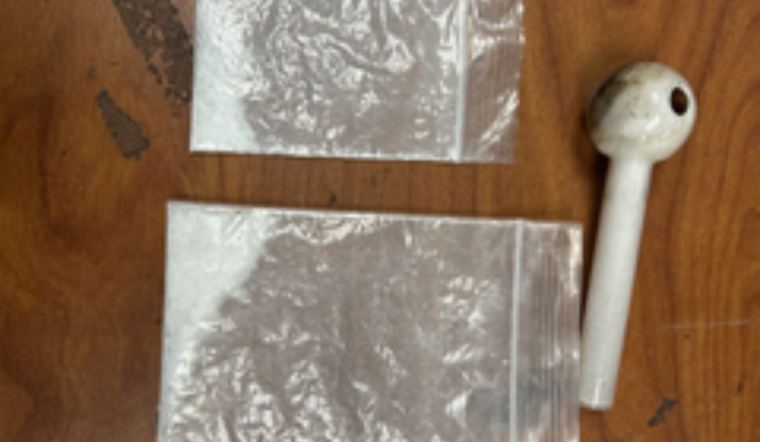 San Mateo Officer’s Traffic Stop Leads to Arrest of San Bruno Man for Possession of Methamphetamine