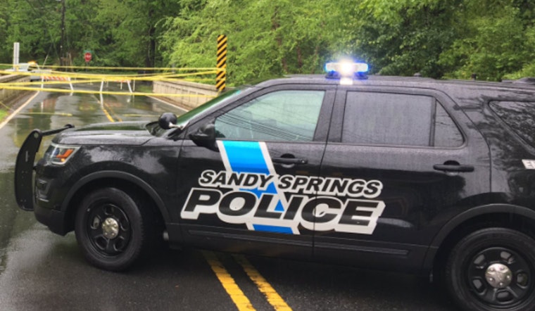 Sandy Springs Police Apprehend Armed Suspect After Neighborhood Manhunt