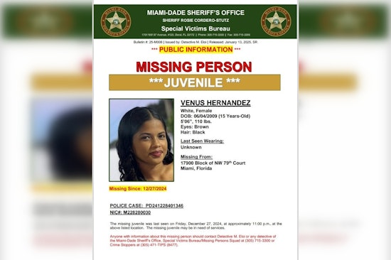 Search Intensifies for Missing 15-Year-Old Venus Hernandez in Northwest Miami-Dade