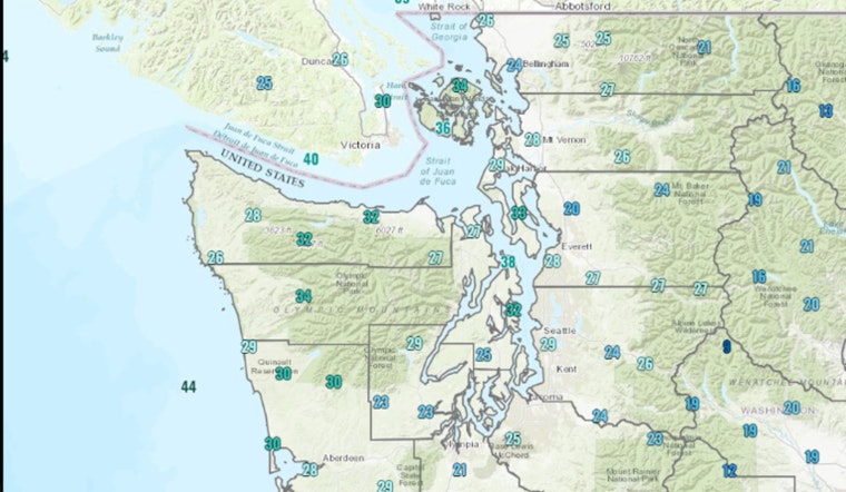 Seattle Area Gripped by Intense Cold Snap, National Weather Service Issues Advisory