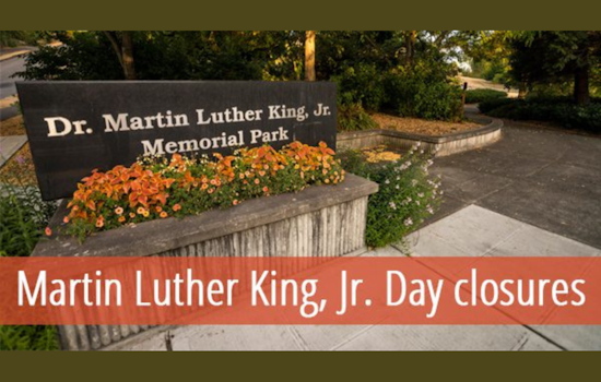 Seattle Parks and Recreation to Honor MLK Day with Facility Closures, Golf Courses and Tennis Center Remain Open