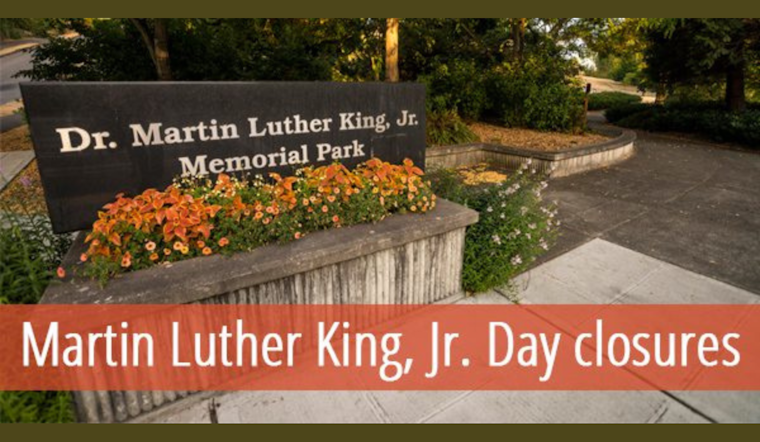 Seattle Parks and Recreation to Honor MLK Day with Facility Closures, Golf Courses and Tennis Center Remain Open