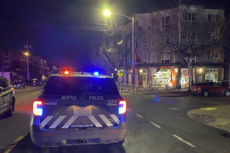 Seattle Police Investigating After Forklift Used in Fremont Bank Smash-and-Grab Heist