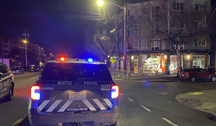 Seattle Police Investigating After Forklift Used in Fremont Bank Smash-and-Grab Heist