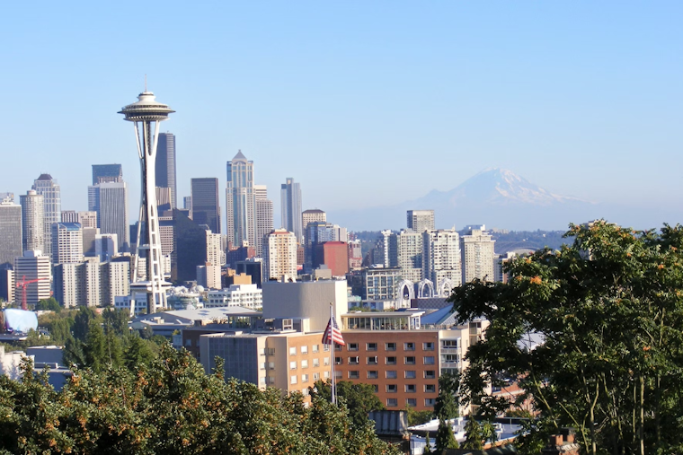 Seattle Shrouded in Misty Morning, Sunny Afternoons Forecasted Ahead