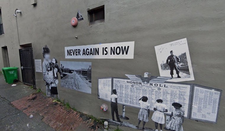 Seattle's Chinatown-International District Vandalized on MLK Day, Japanese American Art Defaced