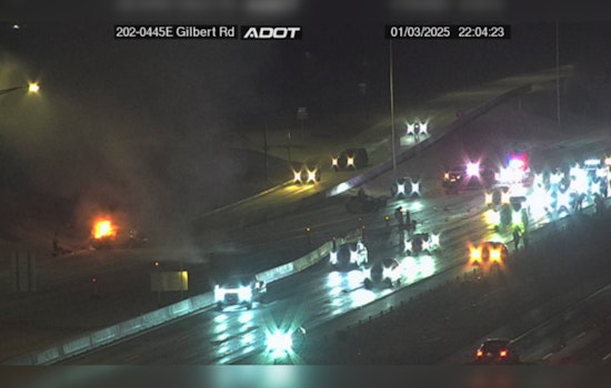 Section of Loop 202 Santan Freeway in Gilbert Reopened After Fatal Two-Vehicle Collision