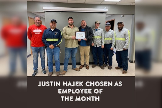 Seguin Events Complex Superintendent Justin Hajek Honored as Employee of the Month for Exceptional Dedication