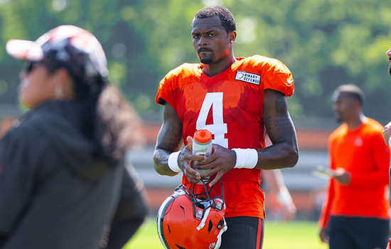 Setback in Achilles Recovery for Cleveland's QB Deshaun Watson, Browns' Season Opener in Jeopardy