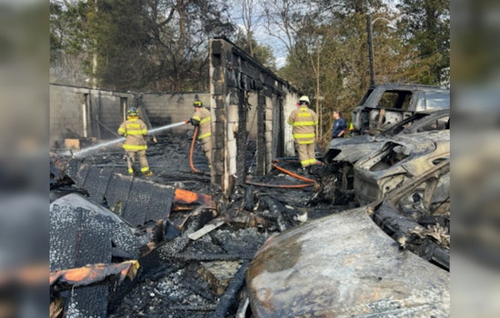 Seymour VFD Tackles New Year's Eve Blaze on Chapman Highway, Traffic Diversions in Place in Knox County