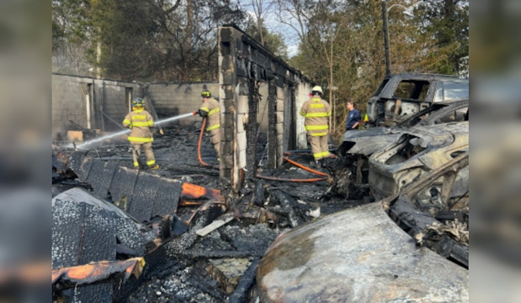 Seymour VFD Tackles New Year's Eve Blaze on Chapman Highway, Traffic Diversions in Place in Knox County