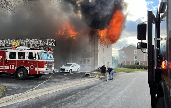 Six Hospitalized, Dozens Displaced by Major Apartment Fire in Bear, Delaware