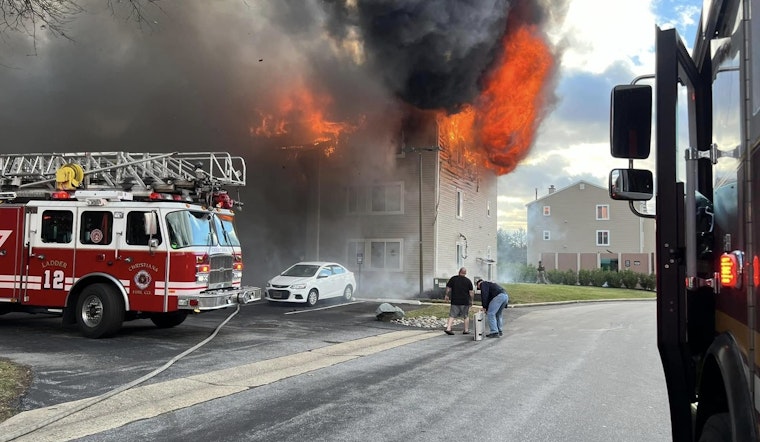 Six Hospitalized, Dozens Displaced by Major Apartment Fire in Bear, Delaware