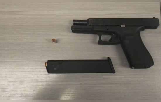 Springfield Police Arrest Chicopee Man, Seize Stolen Firearm After Late-Night Crash