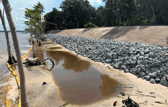 St. Johns County Earns Resiliency Award for Innovative Shoreline Restoration Project