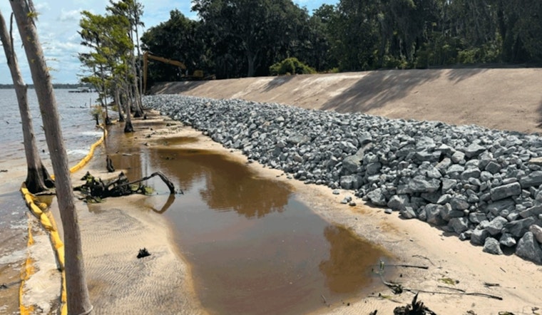 St. Johns County Earns Resiliency Award for Innovative Shoreline Restoration Project