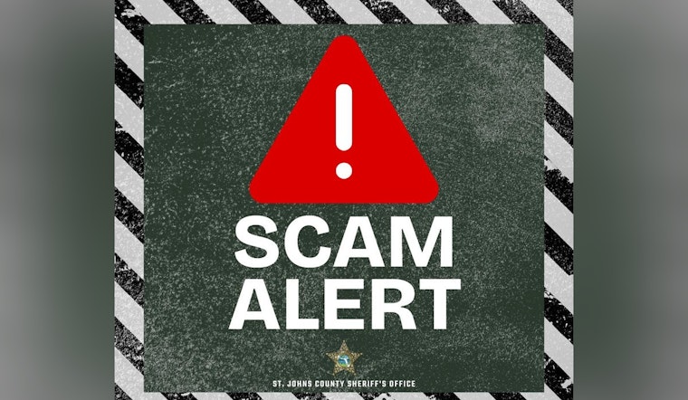 St. Johns County Sheriff's Office Warns of Text Scam Impersonating Sheriff Hardwick