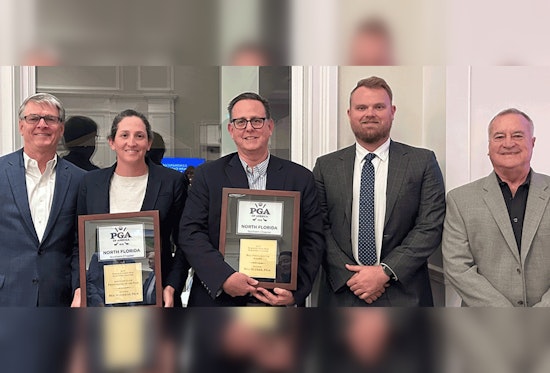 St. Johns Golf Club's Wes Tucker and Bea Mauricio Honored with Prestigious PGA North Florida Awards
