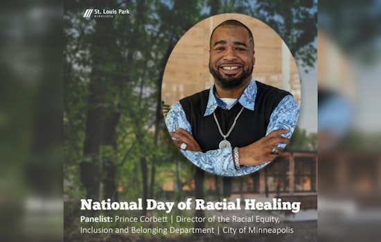 St. Louis Park to Host National Day of Racial Healing Featuring Key Speaker Prince Corbett