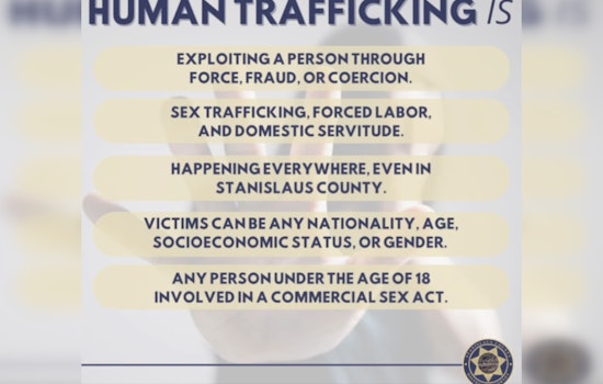 Stanislaus County District Attorney's Office Confronts Human Trafficking Epidemic, Calls for Community Action