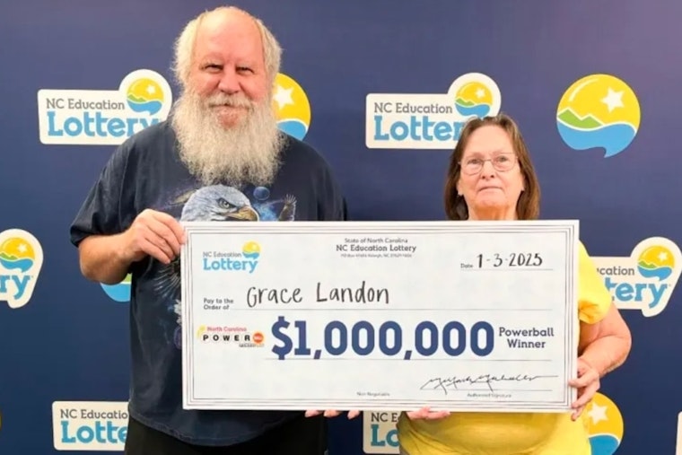 Stanly County Woman Wins $1M Powerball Prize to Start 2025 After 20 Years of Playing