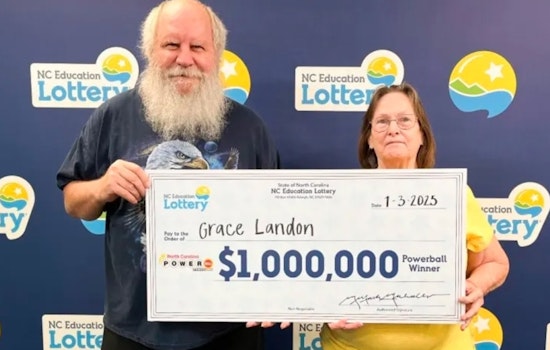 Stanly County Woman Wins $1M Powerball Prize to Start 2025 After 20 Years of Playing