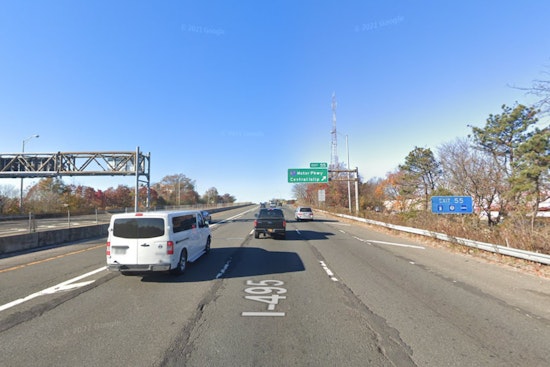   Suffolk County Police Officer Seriously Injured in LIE Collision as Suspect Charged and Traffic Disrupted Near Brentwood