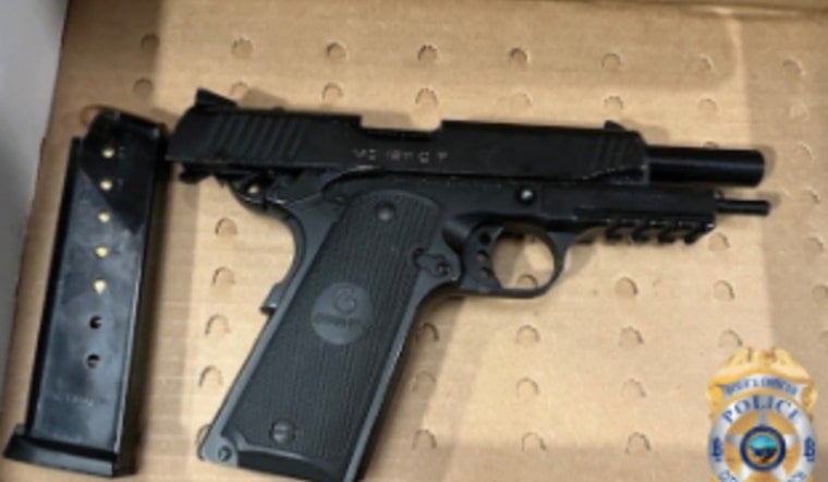 Suspect Apprehended with Loaded Firearm During Illegal Dumping Investigation in Long Beach