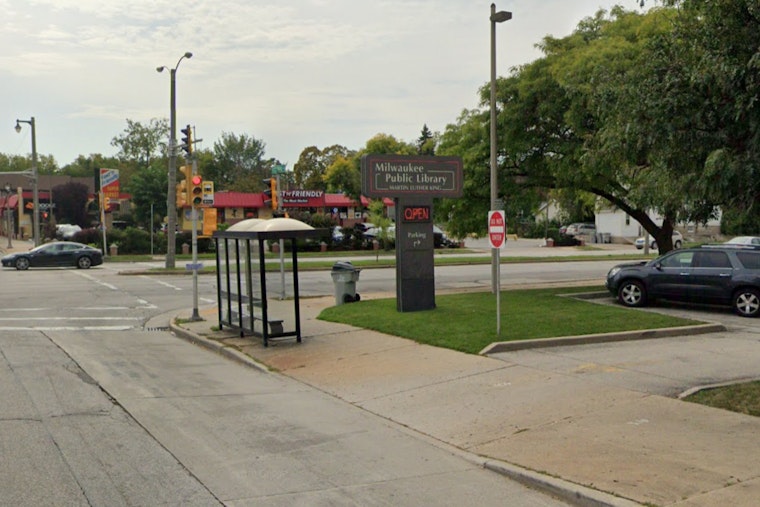 Suspect in Milwaukee Burglary and Chase Detained After Crashing Into Library Site
