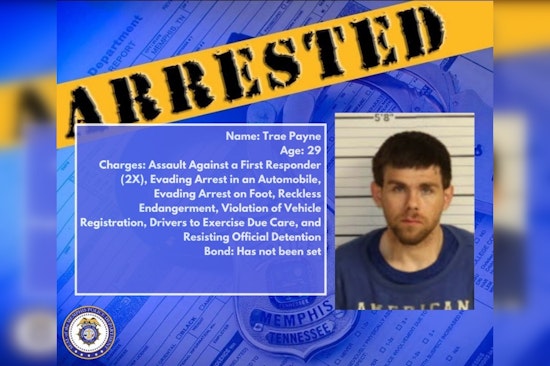 Suspect Trae Payne Arrested After Slamming Into Police Cars, Leading High-Speed Chase