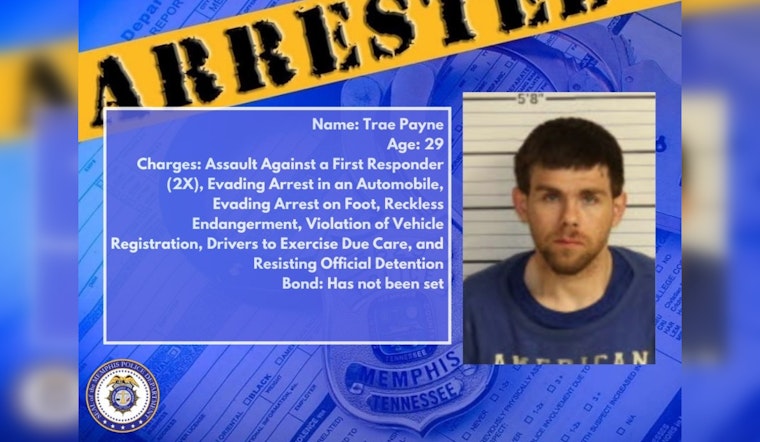 Suspect Trae Payne Arrested After Slamming Into Police Cars, Leading High-Speed Chase