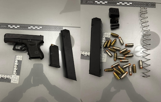 Suspected DUI Driver Arrested in Hercules After Crash Leads to Foot Chase and Discovery of Unregistered Firearm
