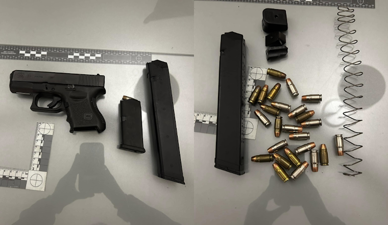 Suspected DUI Driver Arrested in Hercules After Crash Leads to Foot Chase and Discovery of Unregistered Firearm