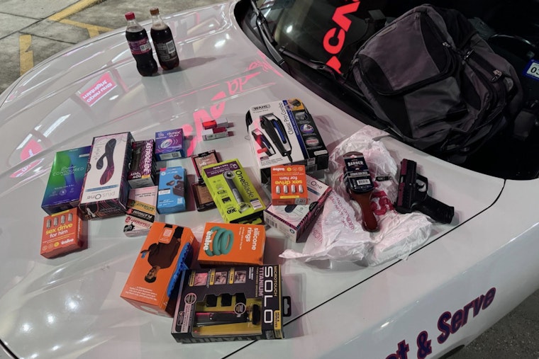 Suspected "Sex Toy Bandit" Nabbed by Harris County Constables with Over $400 in Stolen Goods from Spring CVS