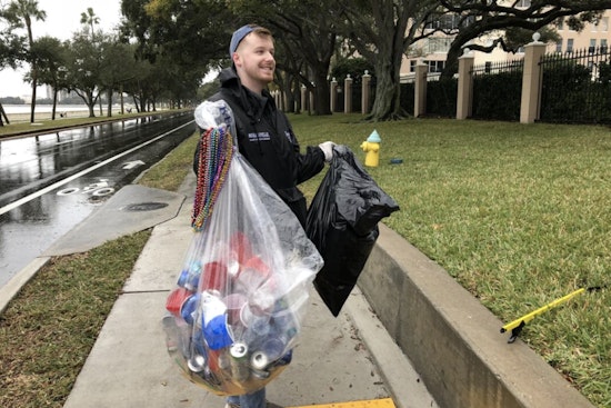 Tampa Rallies Hundreds of Volunteers for Major Cleanup After Gasparilla Parade Festivities