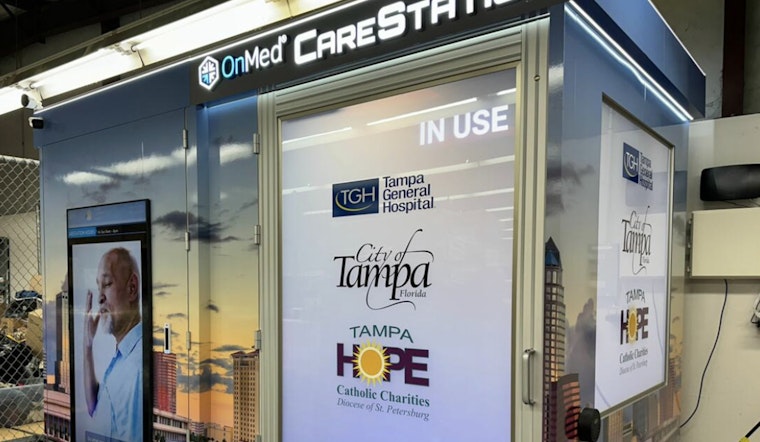 Tampa's Pioneering On-Demand Health Care Service Debuts at Local Homeless Shelter
