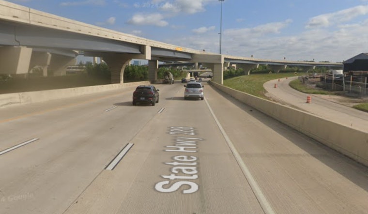 Three-Vehicle Crash on SH-288 Near I-610 Causes Major Traffic Delays in Houston