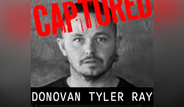 Top Fugitive on Oklahoma AG's "10 Most Wanted" List Captured in Bryan County