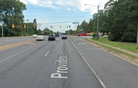 Traffic Alert Water Main Break and Fire Disrupt Providence Road in South Charlotte Ahead of Expected Snowfall