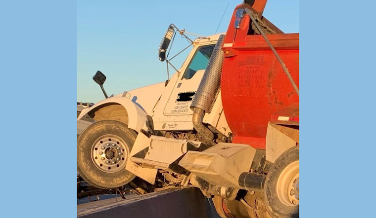 Traffic Resumes on I35 in Denton After Quick Clearing of Hazardous Spill from Semi Truck Crash