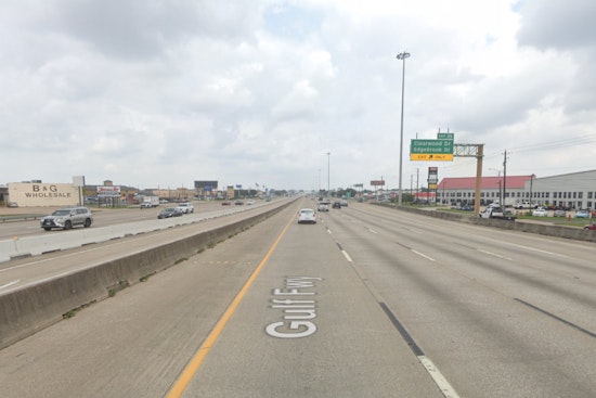 Traffic Snarled on I-45 Near The Woodlands After Multi-Vehicle Collision and RV Fire