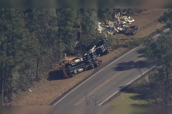 Truck Driver Fatality and Sulfur Dioxide Leak Prompt Evacuation and Road Closure in San Jacinto County
