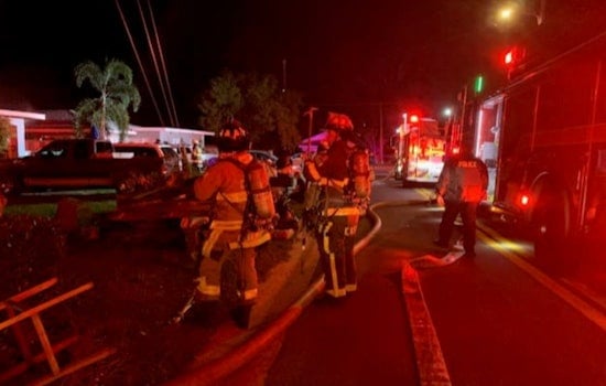 Two Winter Haven Families Displaced by Separate Early Morning Fires with No Injuries Reported