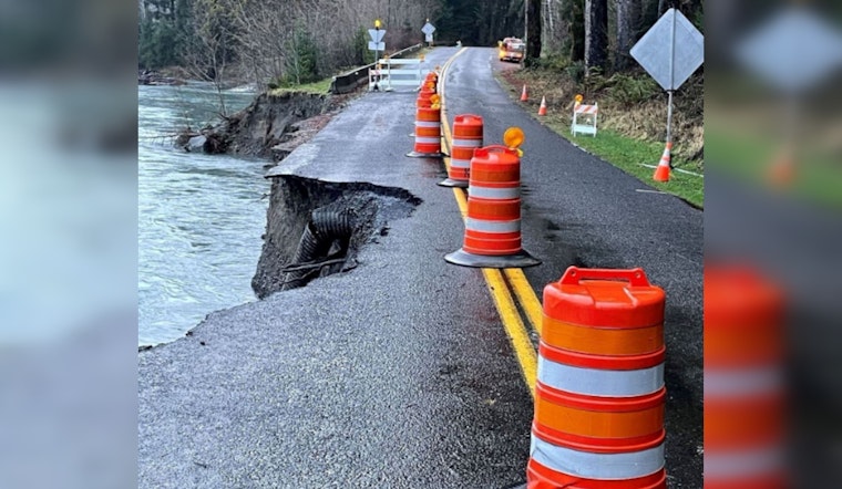 Upper Hoh Road to Olympic National Park Closed, Jefferson County Seeks Federal Aid for Repairs