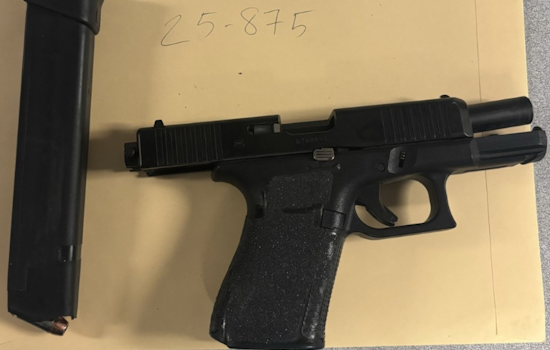 Vallejo Police Arrest Suspect with Expired Vehicle Registration After High-Speed Chase, Seize Illegal Automatic Firearm