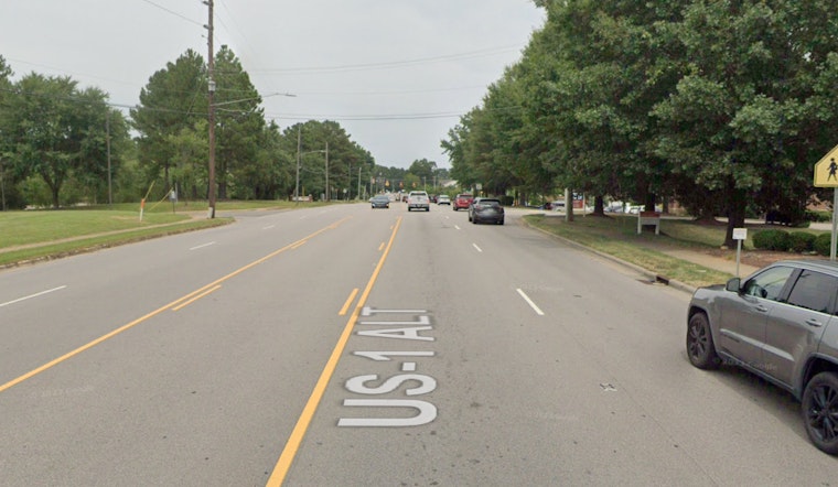 Wake Forest Commuters Face Delays After Single-Vehicle Crash Closes South Main Street/US 1A