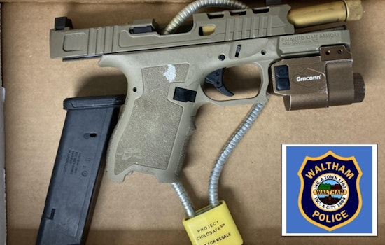 Waltham Police Seize Illegal Firearm, Arrest Two Following Traffic Stop on Crescent Street